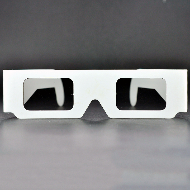 Custom Paper Linear Polarized 3D Glasses for IMAX & 3D Cinemas (Model:SNLP043)
