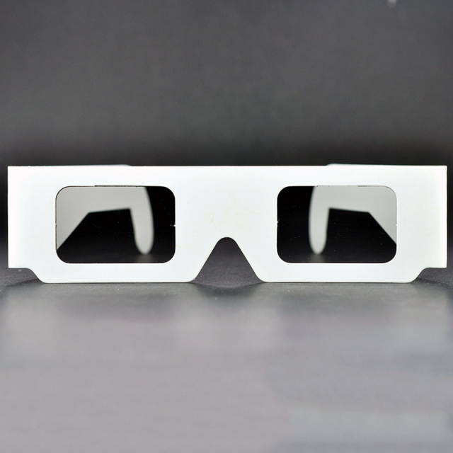 Custom Paper Linear Polarized 3D Glasses for IMAX & 3D Cinemas (Model:SNLP043)