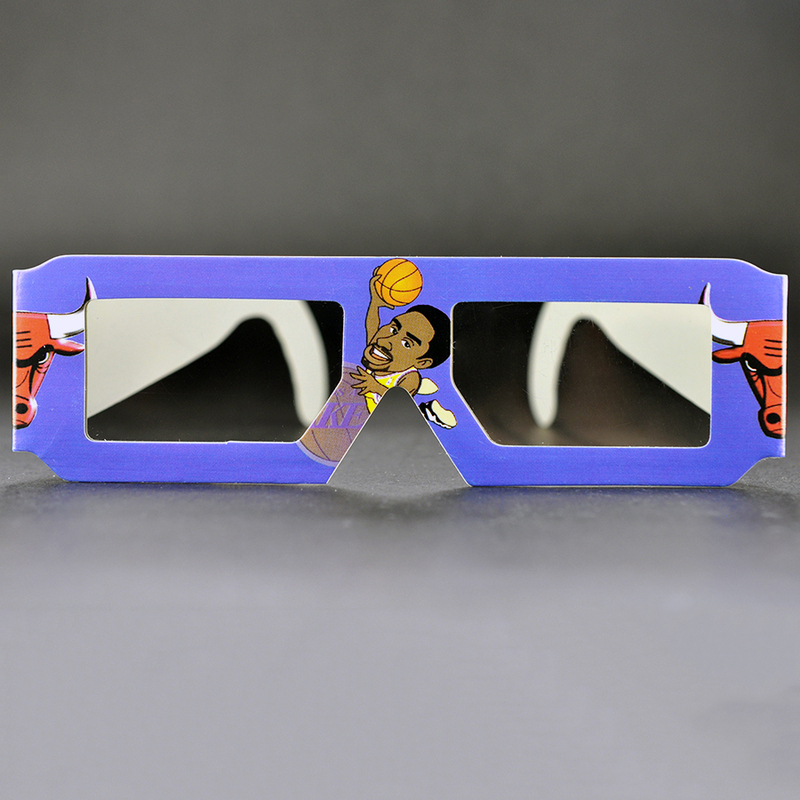 Custom Paper Linear Polarized 3D Glasses for IMAX & 3D Cinemas (Model:SNLP044)