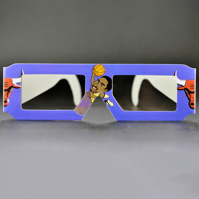 Custom Paper Linear Polarized 3D Glasses for IMAX & 3D Cinemas (Model:SNLP044)