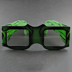 Custom Paper Linear Polarized 3D Glasses for IMAX & 3D Cinemas (Model:SNLP045)
