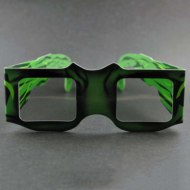 Custom Paper Linear Polarized 3D Glasses for IMAX & 3D Cinemas (Model:SNLP045)