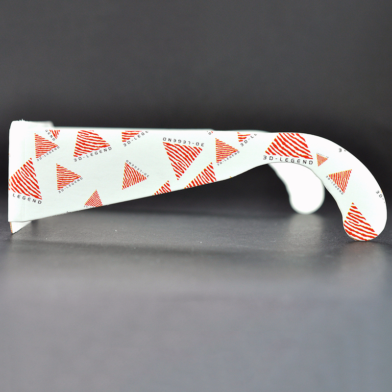 Custom Paper Linear Polarized 3D Glasses for IMAX & 3D Cinemas (Model:SNLP046)