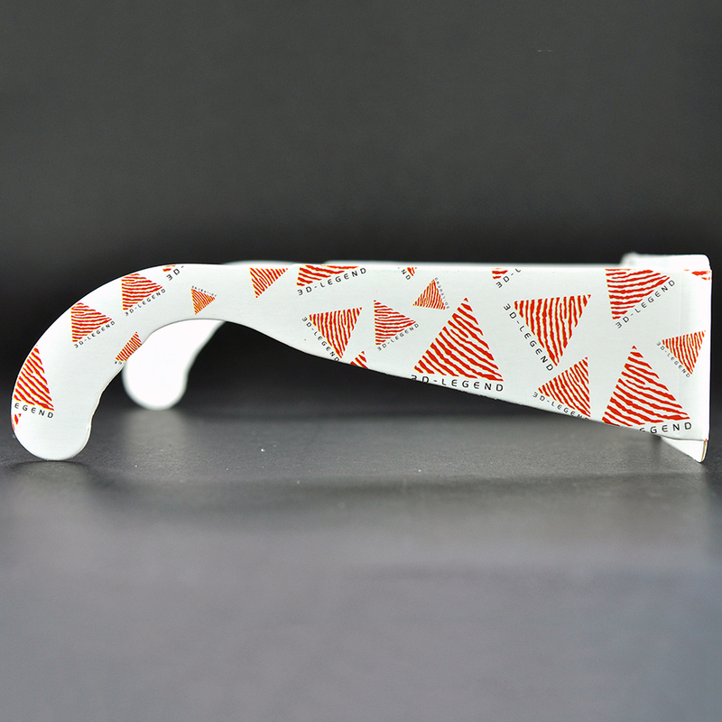 Custom Paper Linear Polarized 3D Glasses for IMAX & 3D Cinemas (Model:SNLP046)