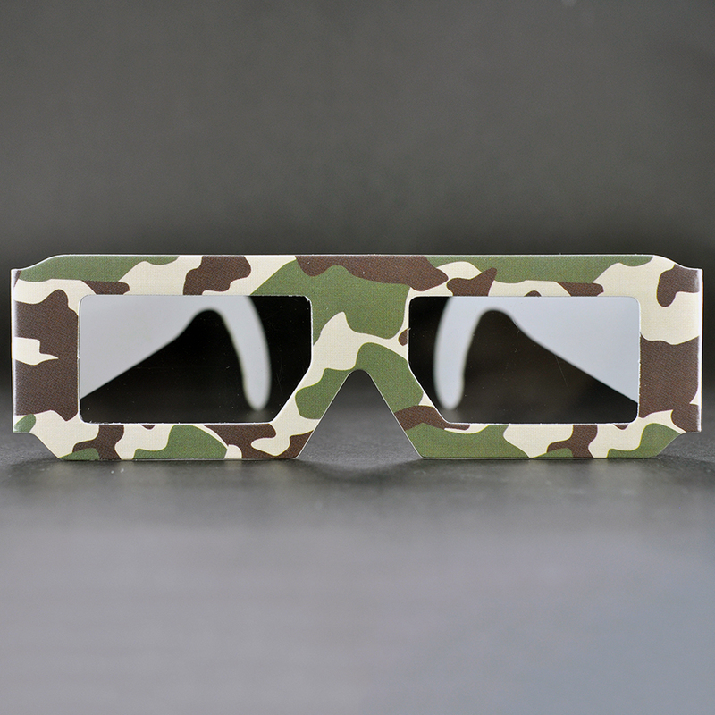 Custom Paper Linear Polarized 3D Glasses for IMAX & 3D Cinemas (Model:SNLP048)
