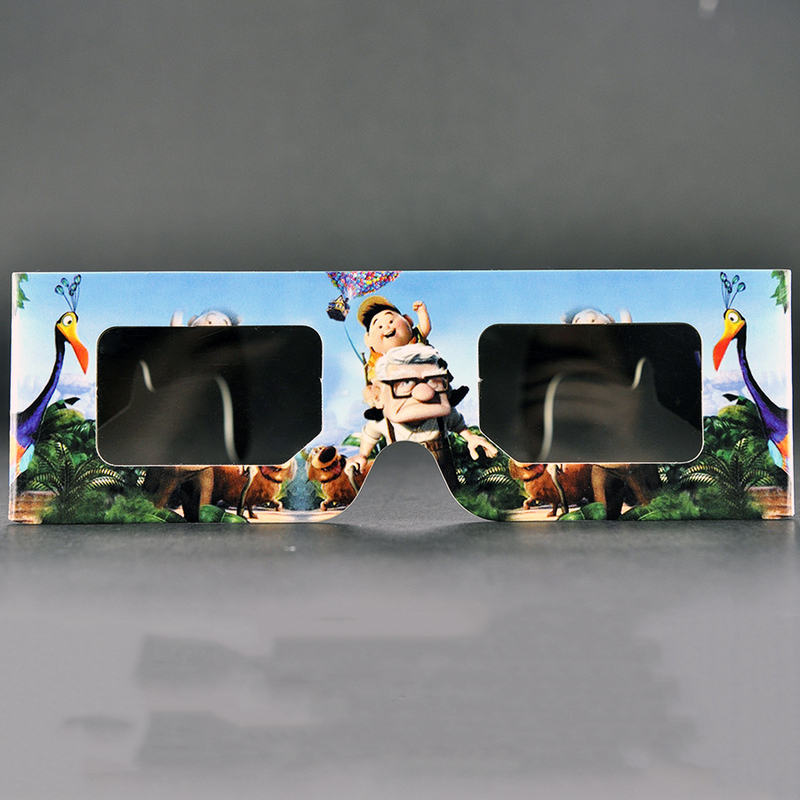 Custom Paper Linear Polarized 3D Glasses for IMAX & 3D Cinemas (Model:SNLP049)