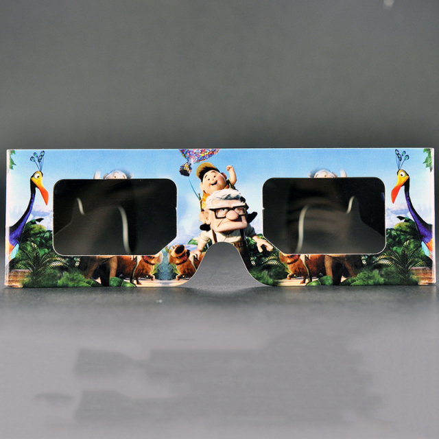 Custom Paper Linear Polarized 3D Glasses for IMAX & 3D Cinemas (Model:SNLP049)