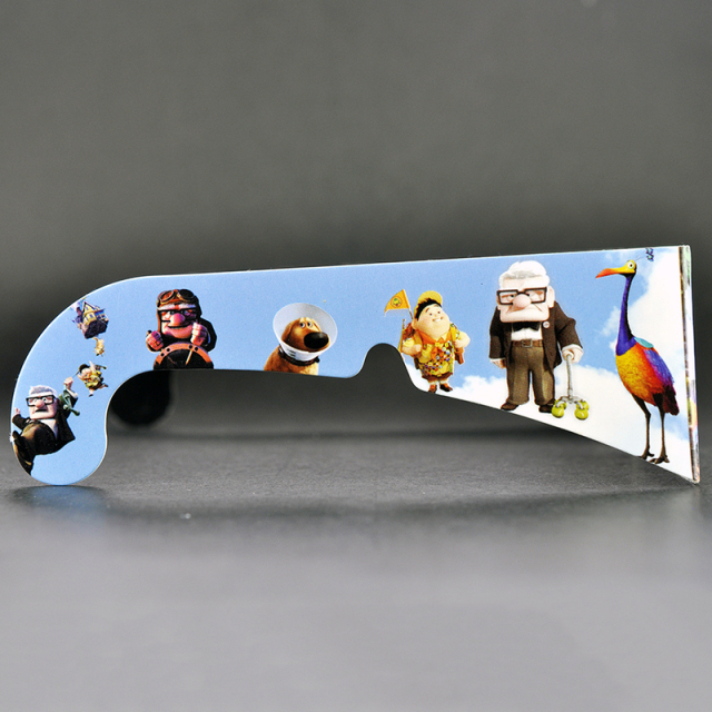 Custom Paper Linear Polarized 3D Glasses for IMAX & 3D Cinemas (Model:SNLP049)