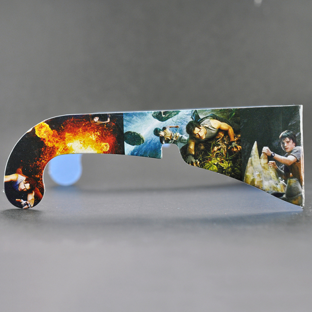 Custom Paper Linear Polarized 3D Glasses for IMAX & 3D Cinemas (Model:SNLP050)