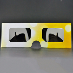 Custom Paper Linear Polarized 3D Glasses for IMAX & 3D Cinemas (Model:SNLP054)