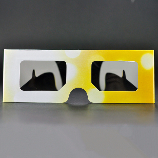 Custom Paper Linear Polarized 3D Glasses for IMAX & 3D Cinemas (Model:SNLP054)