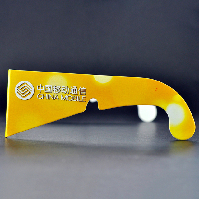 Custom Paper Linear Polarized 3D Glasses for IMAX & 3D Cinemas (Model:SNLP054)