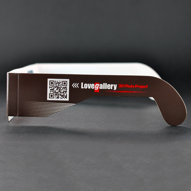 Paper Cyan Red Anaglyph 3D Glasses for Movies & Promotions (Model:SNPA003)