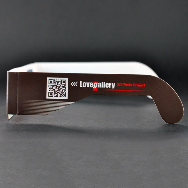 Paper Cyan Red Anaglyph 3D Glasses for Movies & Promotions (Model:SNPA003)