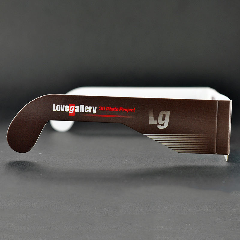 Paper Cyan Red Anaglyph 3D Glasses for Movies & Promotions (Model:SNPA003)