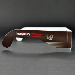 Paper Cyan Red Anaglyph 3D Glasses for Movies & Promotions (Model:SNPA003)