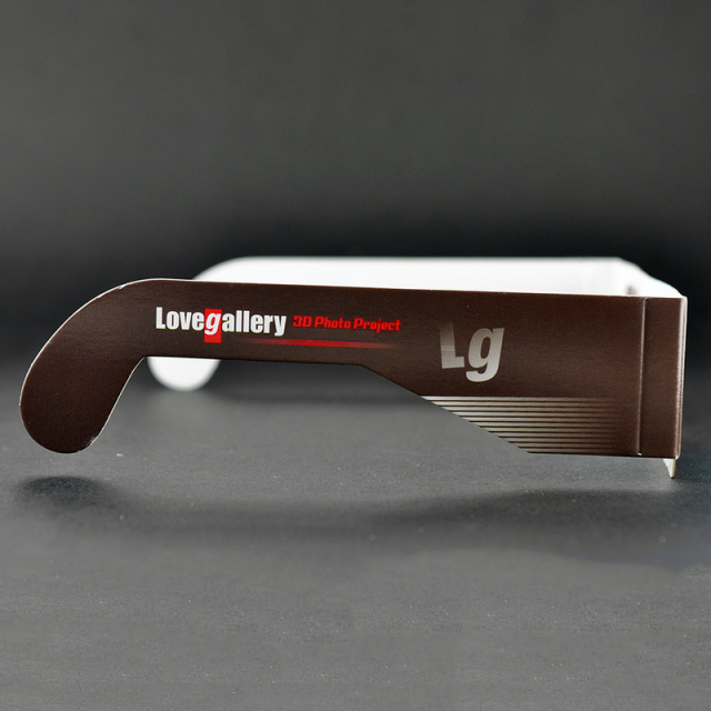 Paper Cyan Red Anaglyph 3D Glasses for Movies & Promotions (Model:SNPA003)