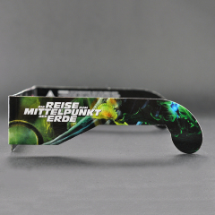 Paper Green Magenta Anaglyph 3D Glasses for Movies & Promotions (Model:SNPA004)