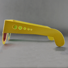 Paper Red Green Anaglyph 3D Glasses for Movies & Promotions (Model:SNPA005)