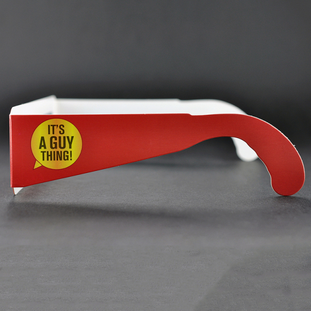 Paper Cyan Red Anaglyph 3D Glasses for Movies & Promotions (Model:SNPA034)