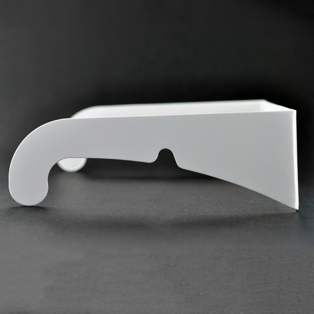 Paper Cyan Red Anaglyph 3D Glasses for Movies & Promotions (Model:SNPA041)