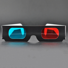 Paper Cyan Red Anaglyph 3D Glasses for Movies & Promotions (Model:SNPA049)