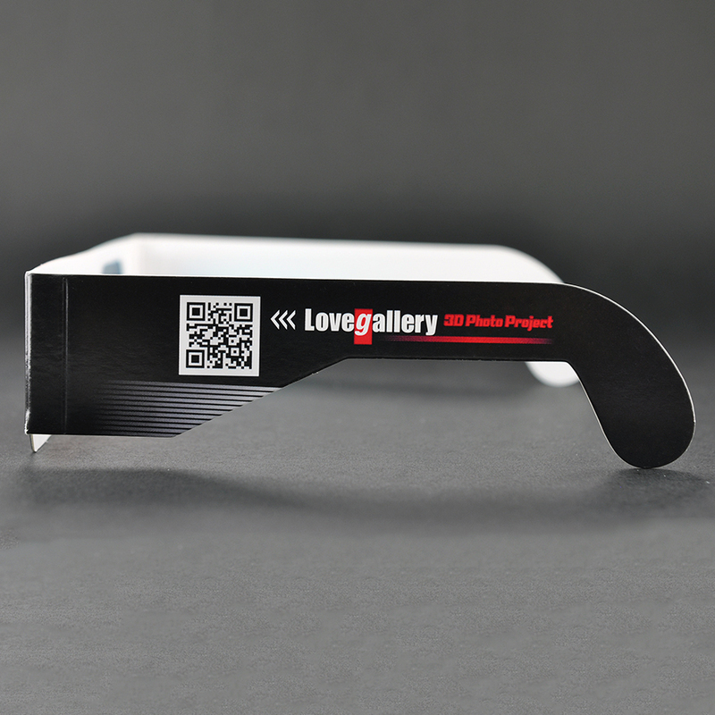 Paper Cyan Red Anaglyph 3D Glasses for Movies & Promotions (Model:SNPA049)