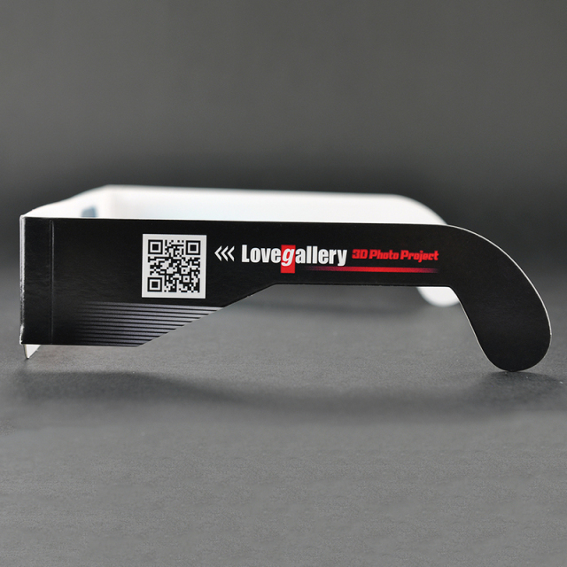 Paper Cyan Red Anaglyph 3D Glasses for Movies & Promotions (Model:SNPA049)