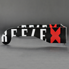 Paper Cyan Red Anaglyph 3D Glasses for Movies & Promotions (Model:SNPA050)