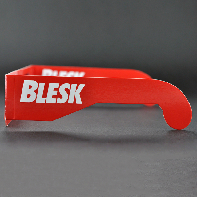 Paper Cyan Red Anaglyph 3D Glasses for Movies & Promotions (Model:SNPA097)