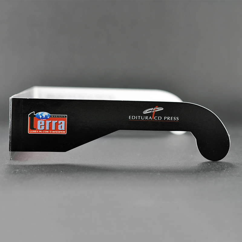 Paper Red Blue Anaglyph 3D Glasses for Movies & Promotions (Model:SNPA102)