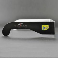 Paper Red Blue Anaglyph 3D Glasses for Movies & Promotions (Model:SNPA102)