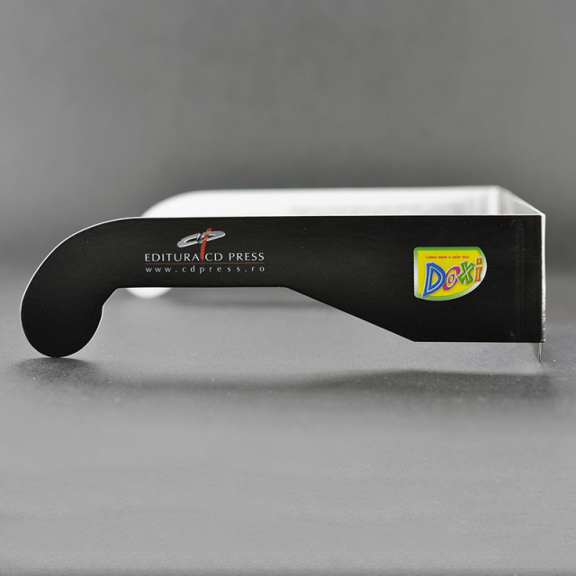 Paper Red Blue Anaglyph 3D Glasses for Movies & Promotions (Model:SNPA102)