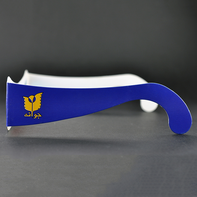 Paper Cyan Red Anaglyph 3D Glasses for Movies & Promotions (Model:SNPA118)