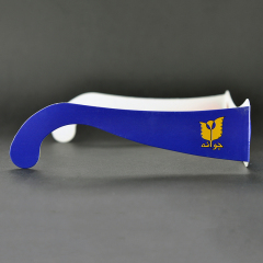 Paper Cyan Red Anaglyph 3D Glasses for Movies & Promotions (Model:SNPA118)