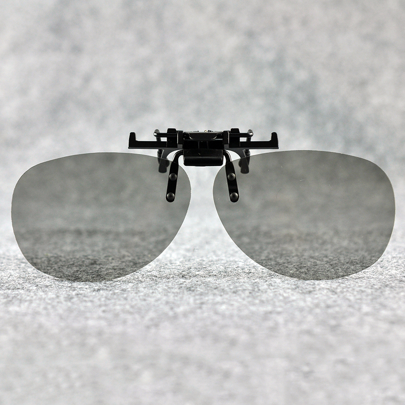 Clip-On Plastic Linear Polarized 3D Glasses (Model:SNCPL055C)