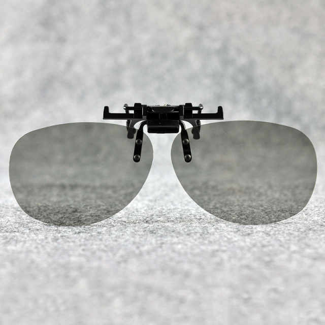 Clip-On Plastic Linear Polarized 3D Glasses (Model:SNCPL055C)