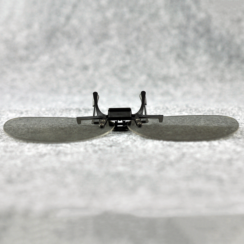 Clip-On Plastic Linear Polarized 3D Glasses (Model:SNCPL055C)