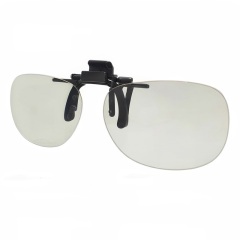 Clip-On Plastic Circular Polarized 3D Glasses (Model:SNCPL055C)