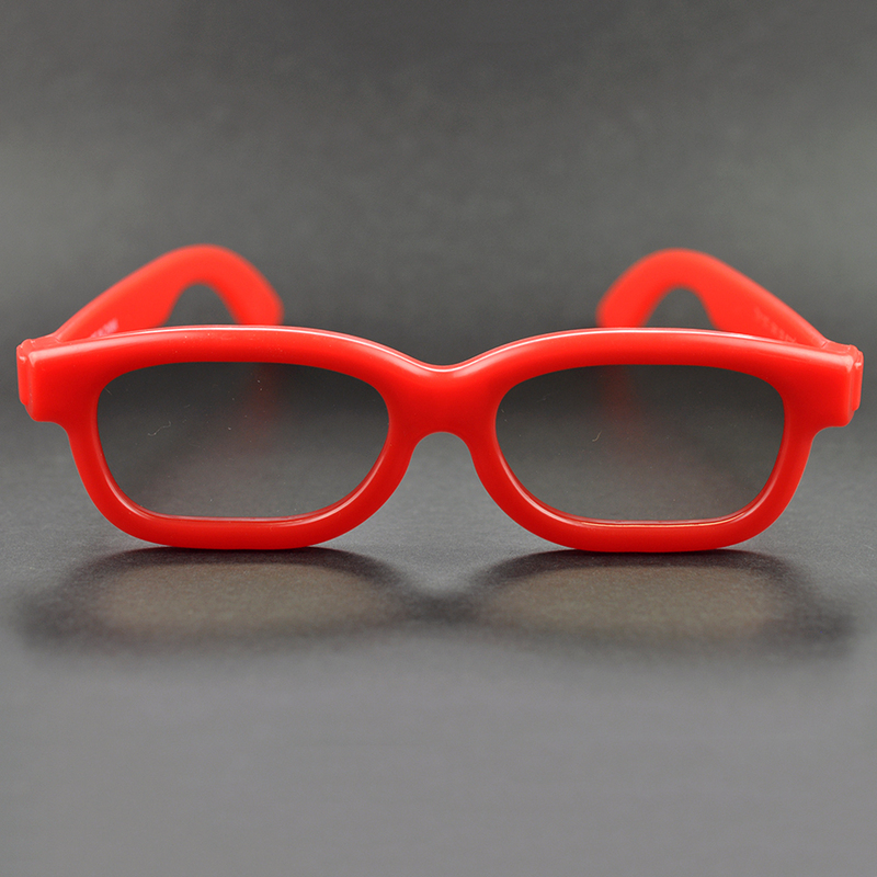 Kids Plastic Circular Polarized 3D Glasses (Model:SNCPL066P)