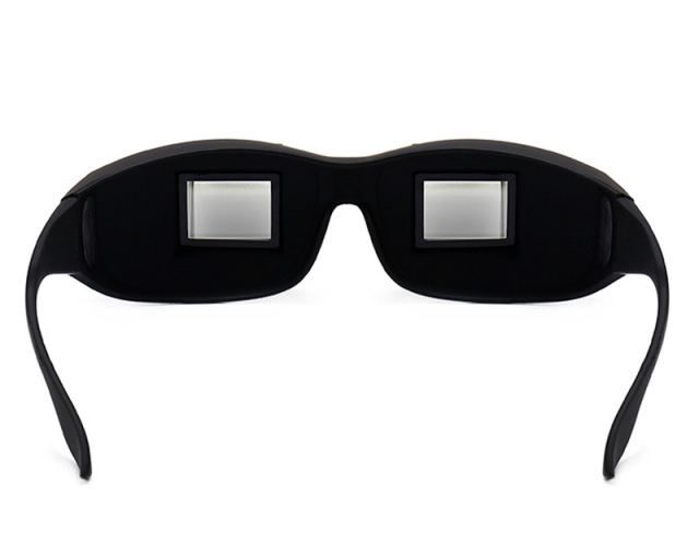 90 Degree Prism Lazy Readers - Horizontal Bed Glasses for Reading and Watching TV (Model:SNRG004-1)