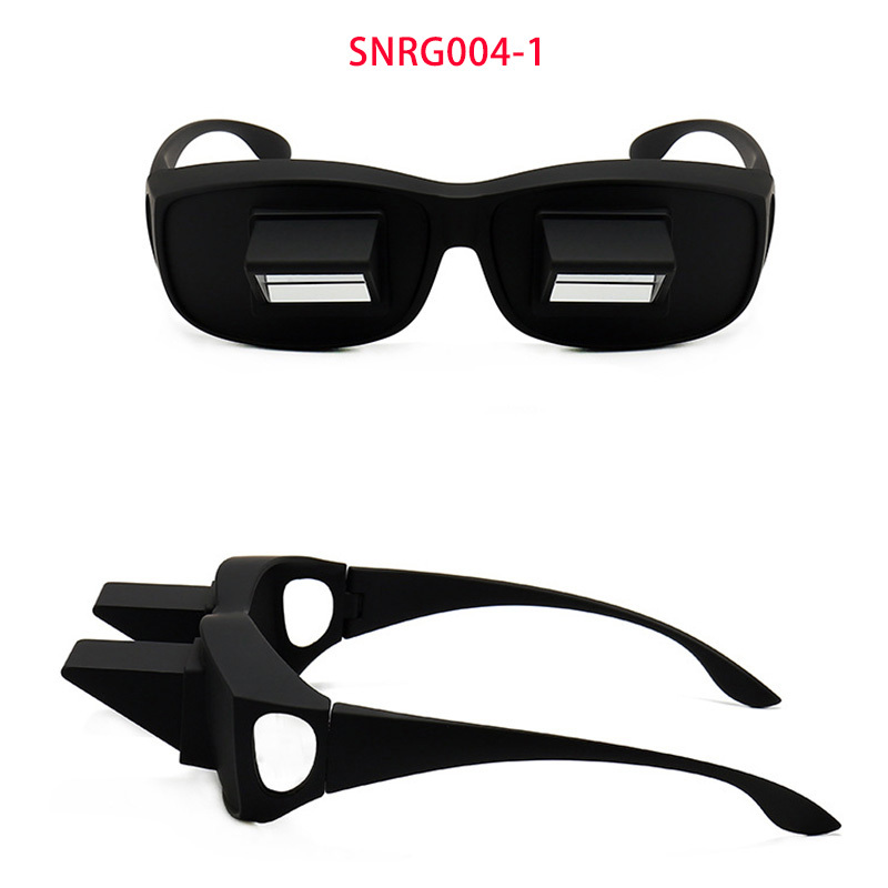 90 Degree Prism Lazy Readers - Horizontal Bed Glasses for Reading and Watching TV (Model:SNRG004-1)