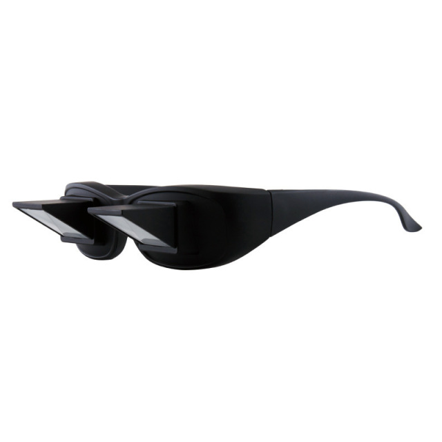 90 Degree Prism Lazy Readers - Horizontal Bed Glasses for Reading and Watching TV (Model:SNRG004-2)