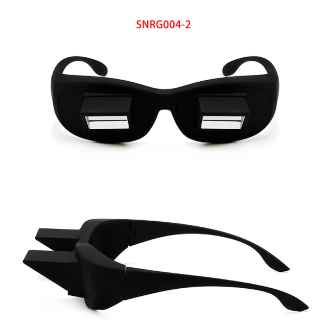 90 Degree Prism Lazy Readers - Horizontal Bed Glasses for Reading and Watching TV (Model:SNRG004-2)