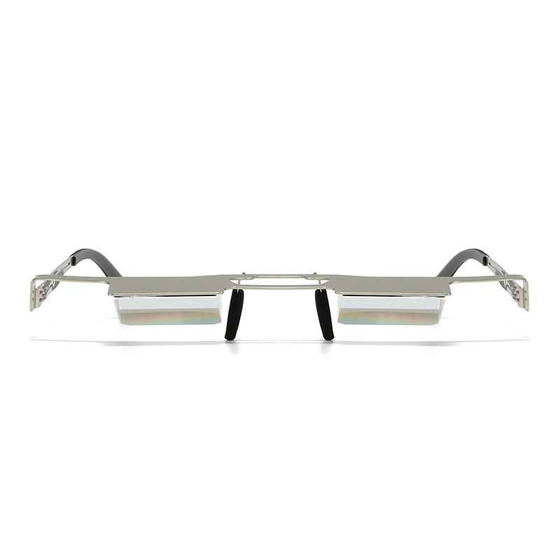 Ultra-Light Aluminum-Magnesium Prism Lazy Readers - 43g 90 Degree Bed Glasses for Phubbers (Model:SNRG005)