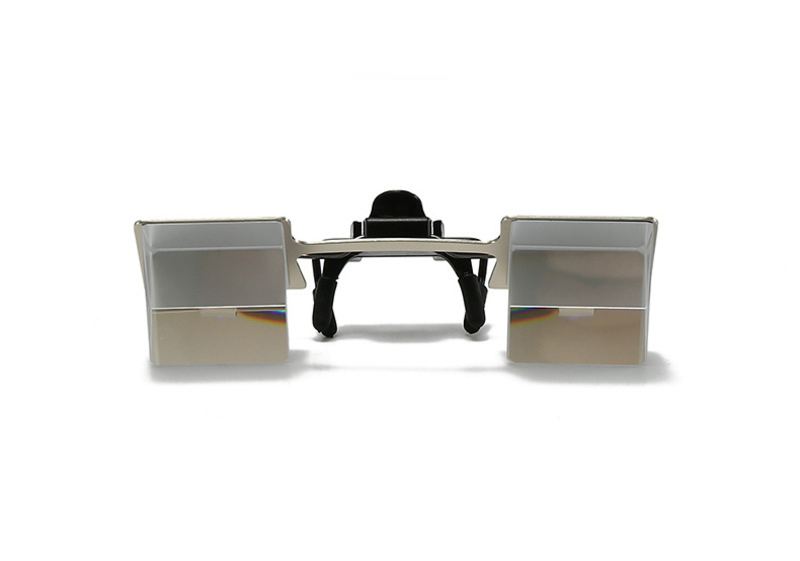 Clip-On 90° Prism Lazy Glasses – Horizontal Reading & Viewing Spectacles (Model:SNRG006)