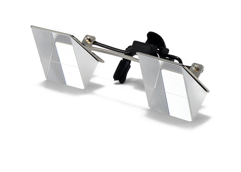 Clip-On 90° Prism Lazy Glasses – Horizontal Reading & Viewing Spectacles (Model:SNRG006)