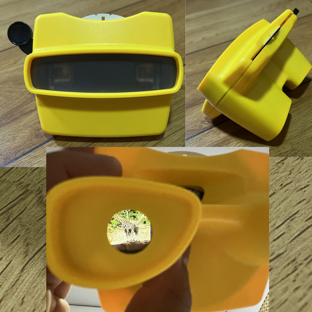 Classic 3D Reel Viewer for Kids – Retro Style Stereoscope Toy with Picture Discs (Model:SNRV092)