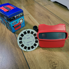 Classic 3D Reel Viewer for Kids – Retro Style Stereoscope Toy with Picture Discs (Model:SNRV092-1)