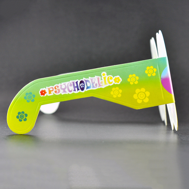 Paper Diffraction Fireworks Glasses – Multi-Rainbow Effect Event Eyewear (Model:SNFW003)